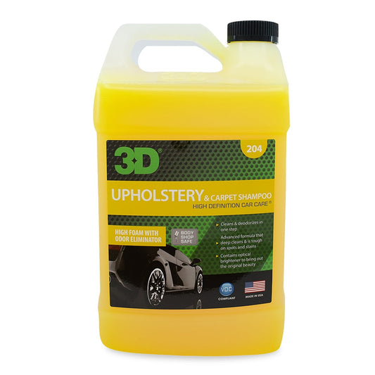 3D Upholstery and Carpet Shampoo