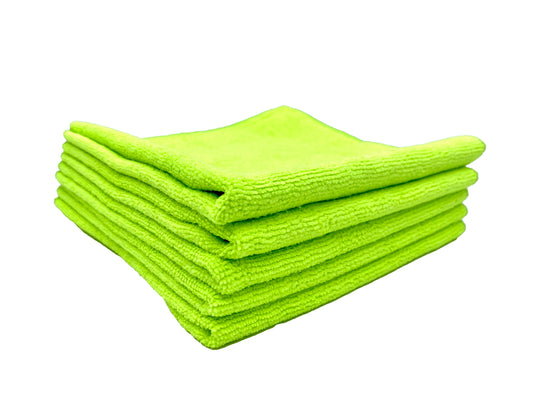 Edgeless 400GSM Microfiber Towels 12-pk (Green)